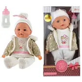 Huismerk Poupée bébé avec des vêtements de poupée d'hiver