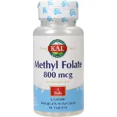 Kal Methyl Folate 800mcg Vitamins Tablets 90 Units Clair