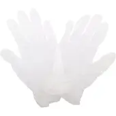 Medi-Inn Gants à usage unique Medi-Inn Comfort, vinyle, non poudrés, sans latex, transparents, 100 pièces (L)