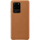 Samsung Galaxy S20 Ultra Back Cover Cuir Brun
