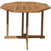 Lestix International Klapptisch Teakholz achteckig Savona 80x80x75cm