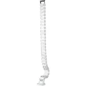 Deltaco Office Spine Cable Organizer & Hider Noir (Gaines pour câbles, 50 cm)