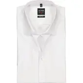 Olymp Chemise Level 5 Manches Courtes Blanc