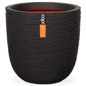 Capi Europe Pot en Plastique Noir 43 cm