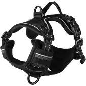 Flamingo Harnais Balou Noir pour chien