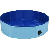 Flamingo Doggy Splatter Dog Pool Bleu 80 cm x 20 cm
