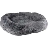 Flamingo lit pour chien Krems rond gris foncé, dimensions : 90 cm