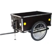 Roland Jumbo Low 20 Bike Trailer Noir Max 40 kg Garçon