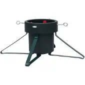 vidaXL Support de sapin de Noël Noir 46x46x19 cm
