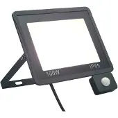 vidaXL Projecteur LED avec capteur 100 W blanc froid