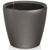 Lechuza Jardinière Classico 28 LS ALL-IN-ONE Charbon métallique 16043