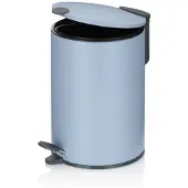 kela Poubelle à pédale 3l bleu - Line - 23611 - mats