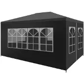 vidaXL Tente de réception 3x4 m Anthracite
