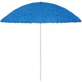 vidaXL Parasol Hawaii bleu 300 cm