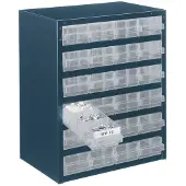 Raaco Casier de rangement 250/24-1 à 24 tiroirs 137577