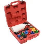vidaXL Kit de 15 entonnoirs de remplissage d'huile moteur