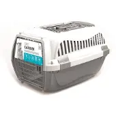 M PETS sac pour chien 57,2 x 36,5 x 32,8 cm blanc/gris