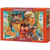 Castorland Puzzle 2000 pièces Chouettes 200535