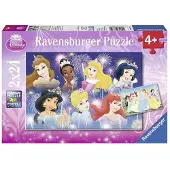 Ravensburger Puzzle 2 pièces Princesses Disney (2 x 24 pièces) - - À partir de 4 ans