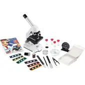 Buki France Microscope - FRANCE - 50 Expériences - Enfant - 8 ans - Mixte - Bleu - Piles fournies - Piles