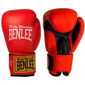 Benlee Rodney Leather Artificial Boxing Gloves Rouge 10 oz