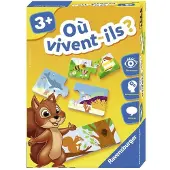 Ravensburger Ou vivent-ils ? Jeu d'association