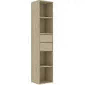 vidaXL Bibliothèque Chêne sonoma 36x30x171 cm Bois d'ingénierie