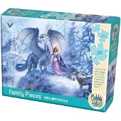Cobble Hill Puzzle familial Ice Dragon 350 pièces