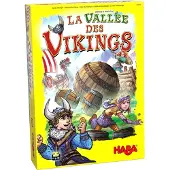 Haba Jeu de société La vallée des Vikings - Jeu de famille - Jeu de quilles de tonneau