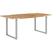vidaXL Table de salle à manger 180x90x76 cm Bois d'acacia massif