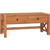 vidaXL Armoire TV 100x40x45 cm teck