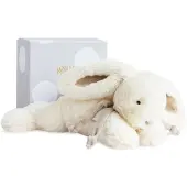 Doudou et Compagnie Lapin Bonbon PM - Taupe