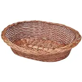 vidaXL Panier pour chien en osier naturel 69 cm