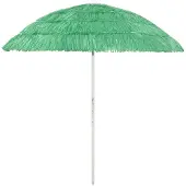 vidaXL Parasol Hawaii vert 240 cm