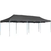 vidaXL Vouwtent pop-up 3x9 m antraciet