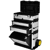 vidaXL Boîte à outils 3 parties