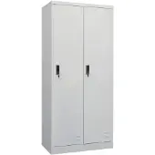 vidaXL Armoire gris clair 80x50x180 cm acier