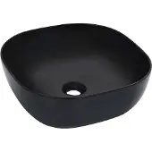 vidaXL Lavabo 42,5 x 42,5 x 14,5 cm Céramique noire