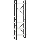 vidaXL Armoire haute Blanc 80x30x210 cm Bois de pin solide