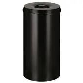 V-Part Corbeille à papier auto-extinguible 50 L Noir
