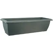 Riviera Pot de Fleurs Riviera Evolution 18L en Plastique Gris