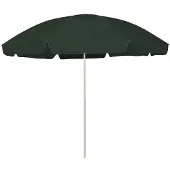 vidaXL Parasol de plage vert 300 cm
