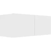 vidaXL Armoire TV Blanc 80x30x30 cm Bois composite
