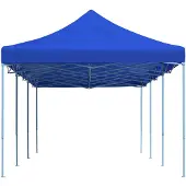 vidaXL Tente de réception pliante Pop-Up 3 x 9 m bleue
