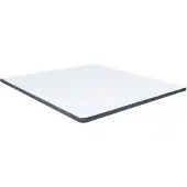vidaXL Surmatelas pour boxspring 200 x 160 x 5 cm moyennement souple
