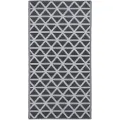 vidaXL Tapis d'extérieur ARAKIL Noir 120x180 cm PP