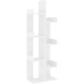 vidaXL Bibliothèque Blanc 48x25,5x140 cm Bois d’ingénierie