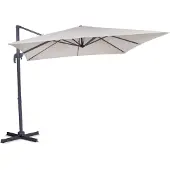Vonroc Parasol cantilever Pisogne 300x300cm - Premium parasol | Beige