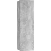 vidaXL Armoire TV gris béton 30,5x30x110 cm Bois composite