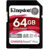 Kingston Canvas React Plus SDXC 64GB - Carte SD